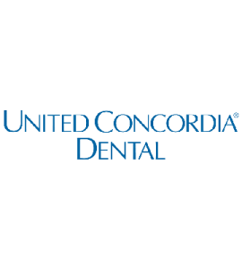 United Concordia Dental blue text logo